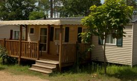 Mobil home camping Les Embruns