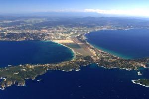 Hyères et la presqu'île de Giens